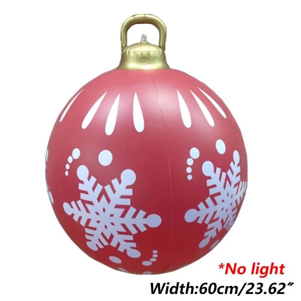 Christmas Giant Inflatable Ball Decoration (24 Inch)