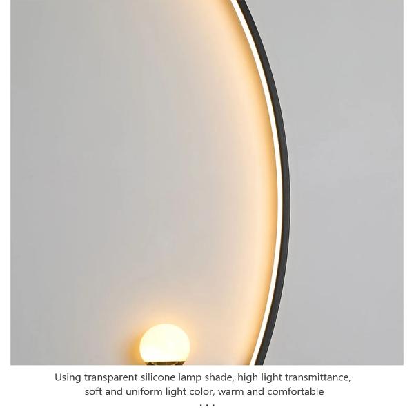 Modern LED Minimalist Bedside Arc Lamp