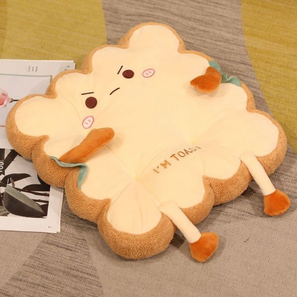 French Toast Bread Plush Pillow Cushion