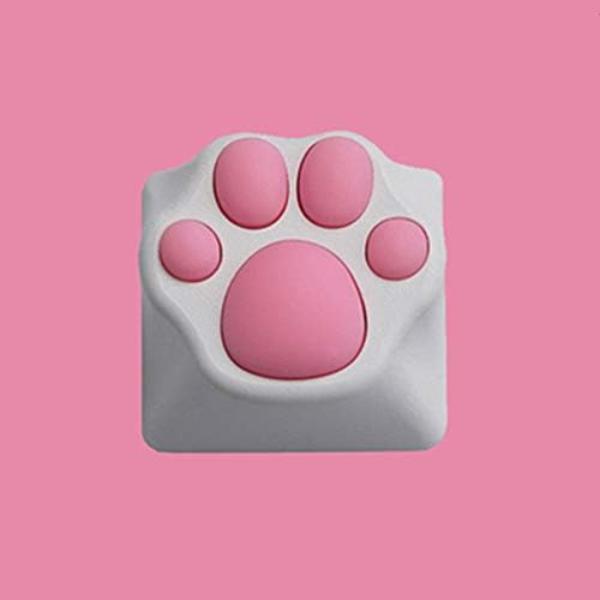 カスタム ゲーミング 猫の足跡とお尻のキーキャップ