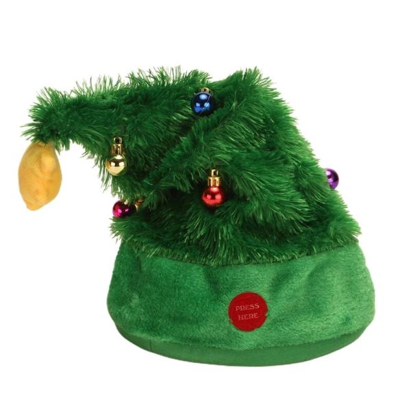Tanzender Weihnachtsmann Elektrischer Hut