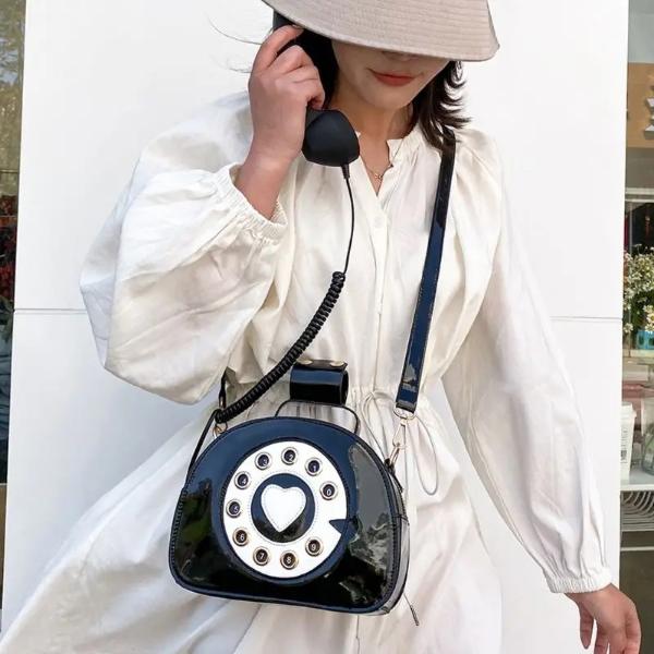 Ring Ring Telefon Handtasche