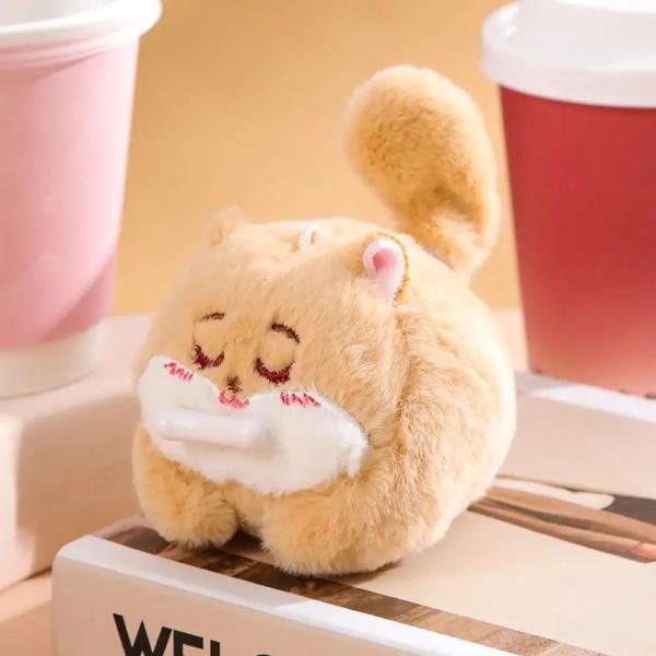 GRATISGESCHENK (BIS ZU 24,99 $): Schlüsselanhänger mit Plüschkatze und wedelndem Schwanz