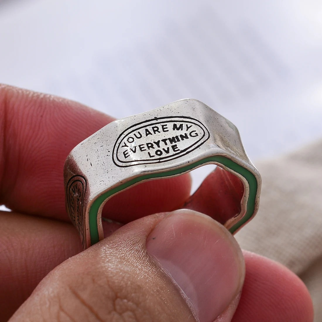 Du bist mein Ein und Alles-Ring