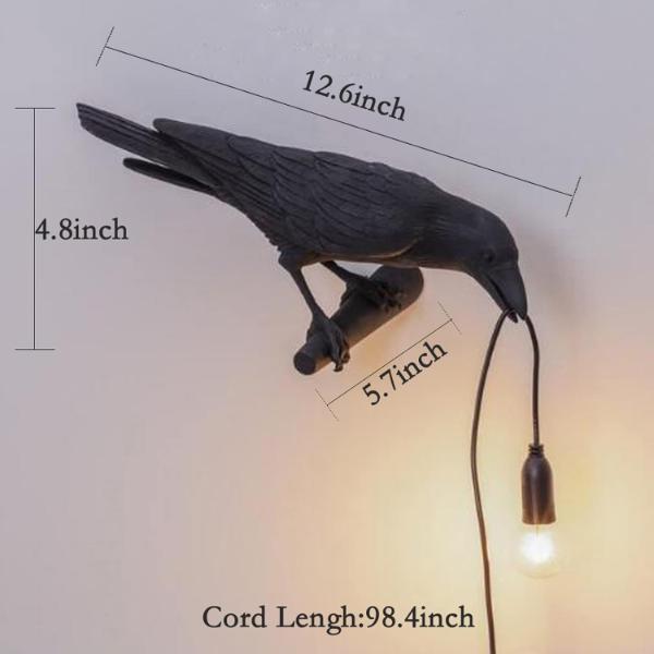 Nordische Schwarze Krähenlampe