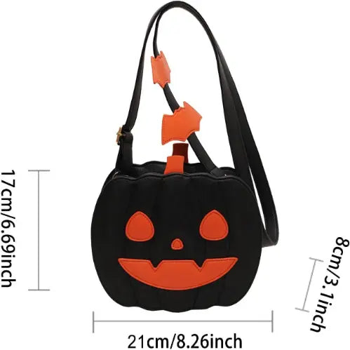 Halloween Pumpkin Crossbody Bag