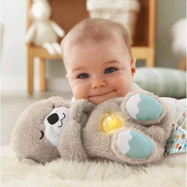 Breathing Plush Otter & Koala With Heartbeat Sleeping Aid