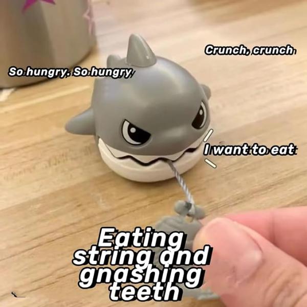 シャークバイト プルストリング バッグ ペンダント