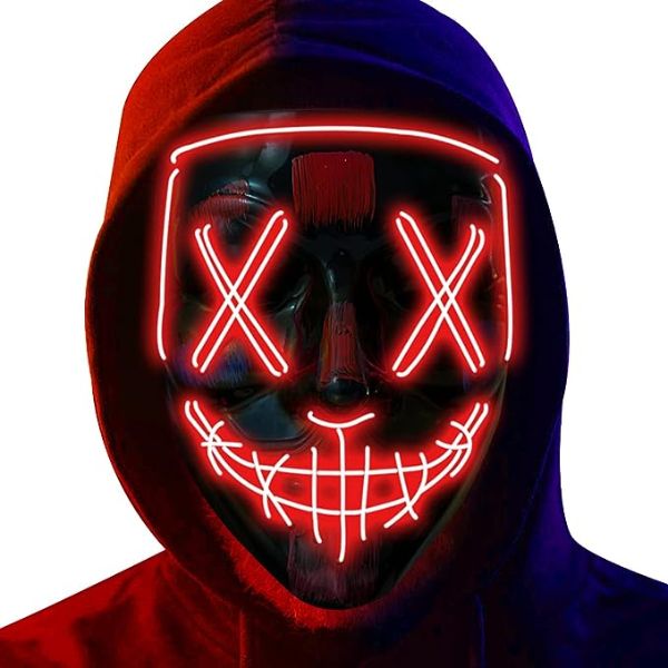 2023 Halloween LED Purge Maske