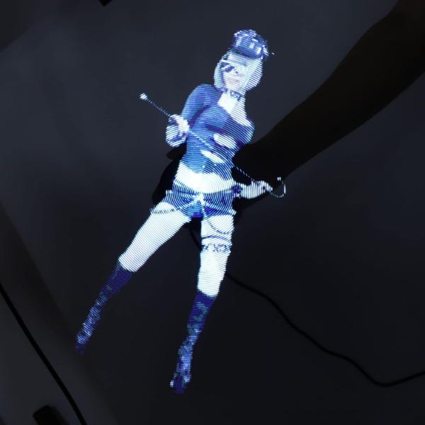 HoloSculpt 3D ホログラフ LED プロジェクター