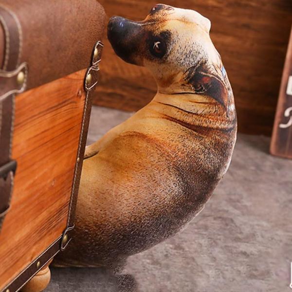 3D犬ぬいぐるみ枕