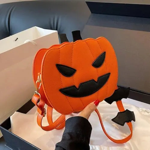 Halloween Pumpkin Crossbody Bag
