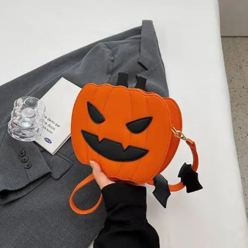 Halloween Pumpkin Crossbody Bag