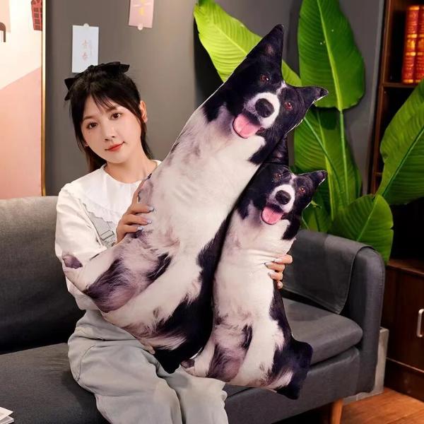 3D犬ぬいぐるみ枕