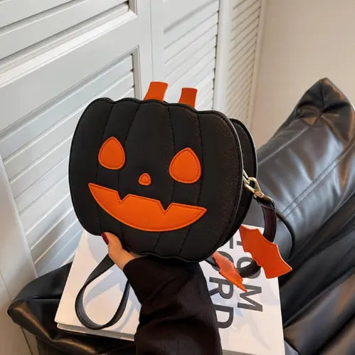 Halloween Pumpkin Crossbody Bag
