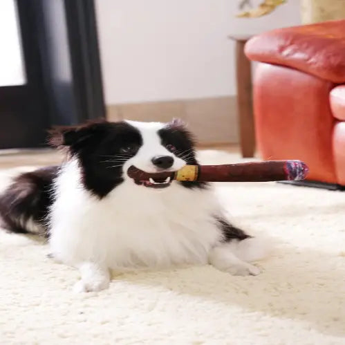 Plüschtier „Hundezigarre“