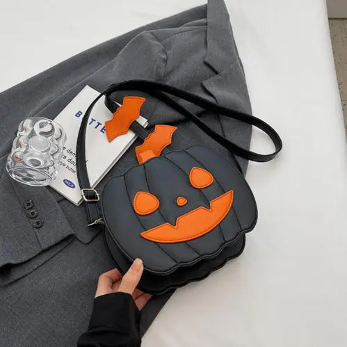 Halloween Pumpkin Crossbody Bag