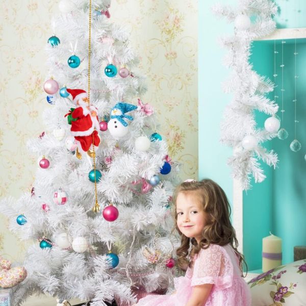 Kletternder Weihnachtsmann