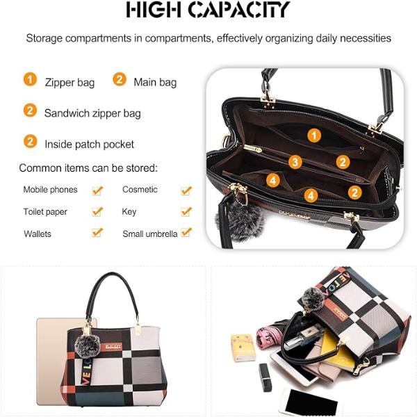 KUOY Designer Women Handbag