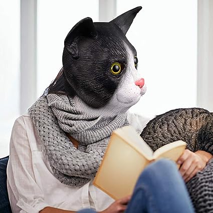 Halloween Cat Prank Mask