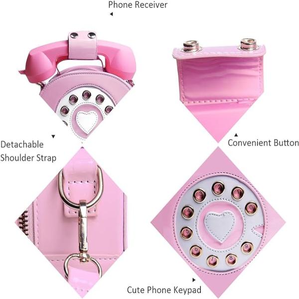 Ring Ring Telefon Handtasche