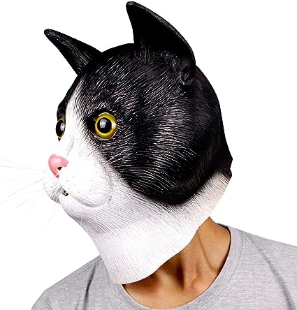Halloween Cat Prank Mask