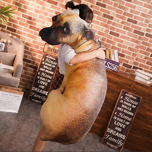 3D犬ぬいぐるみ枕
