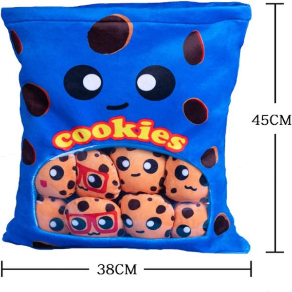 スナックピロー猫ぬいぐるみとクッキーチーズふわふわぬいぐるみ