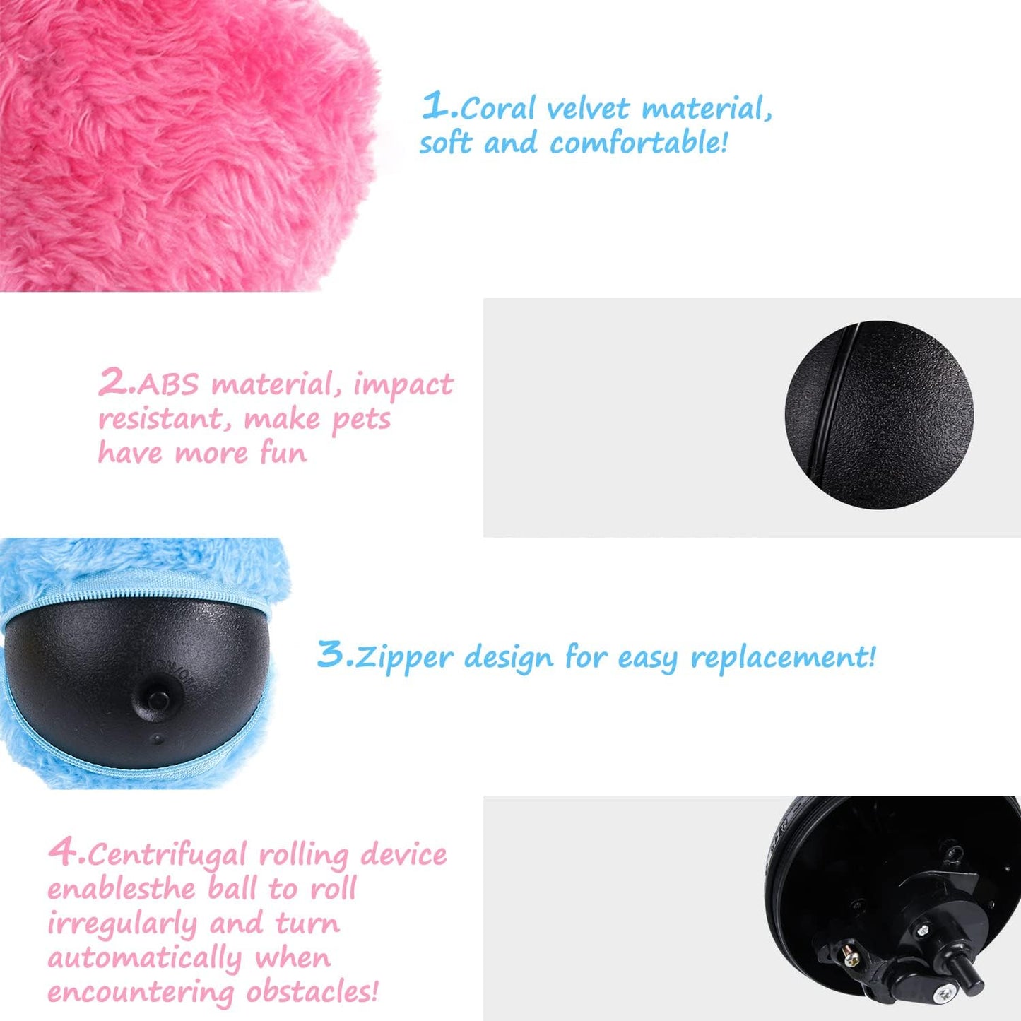 Active Rolling Ball Dog Toy