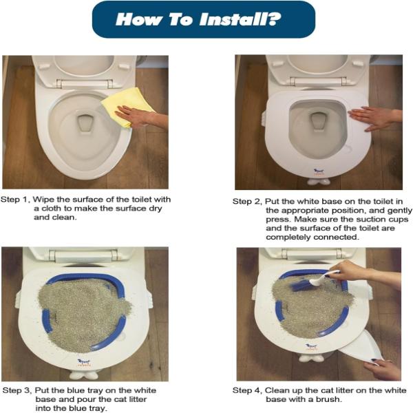 Kitty Cat Toilet Training Kit