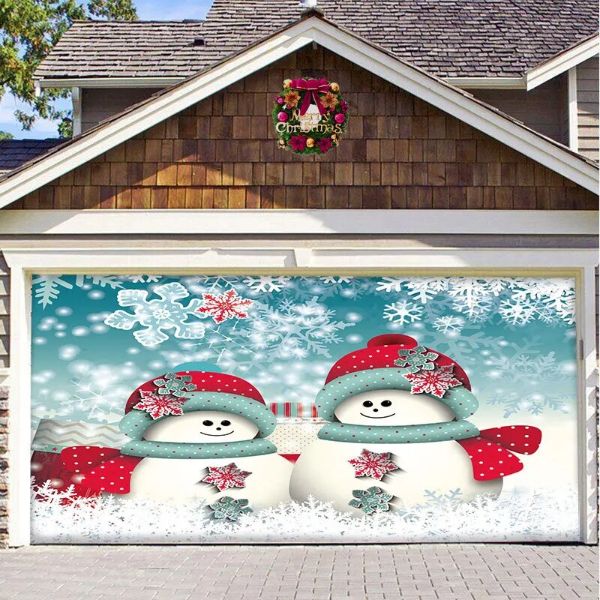 Christmas Garage Door Decoration