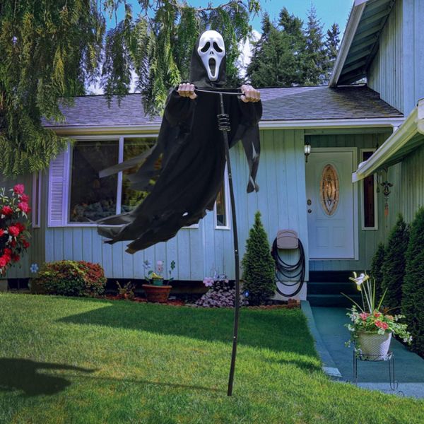 Mr. Bones Scream Vogelscheuche