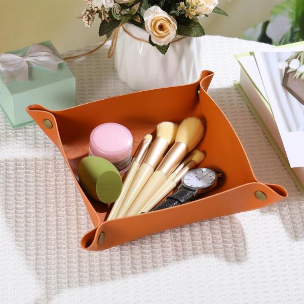Tablett-Organizer aus nordischem Leder