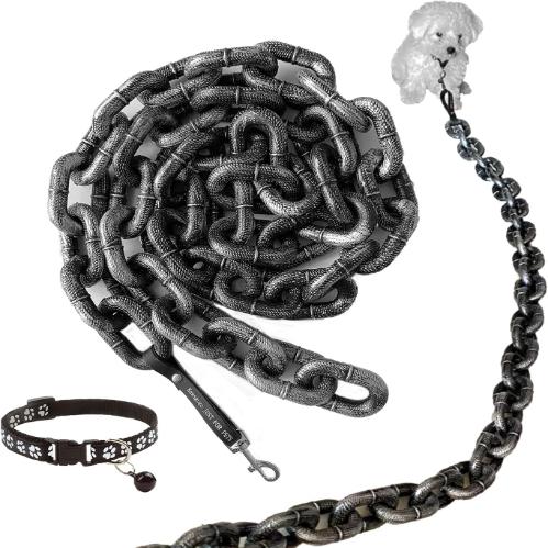 BeastChain Hundeleine aus künstlicher Metallkette