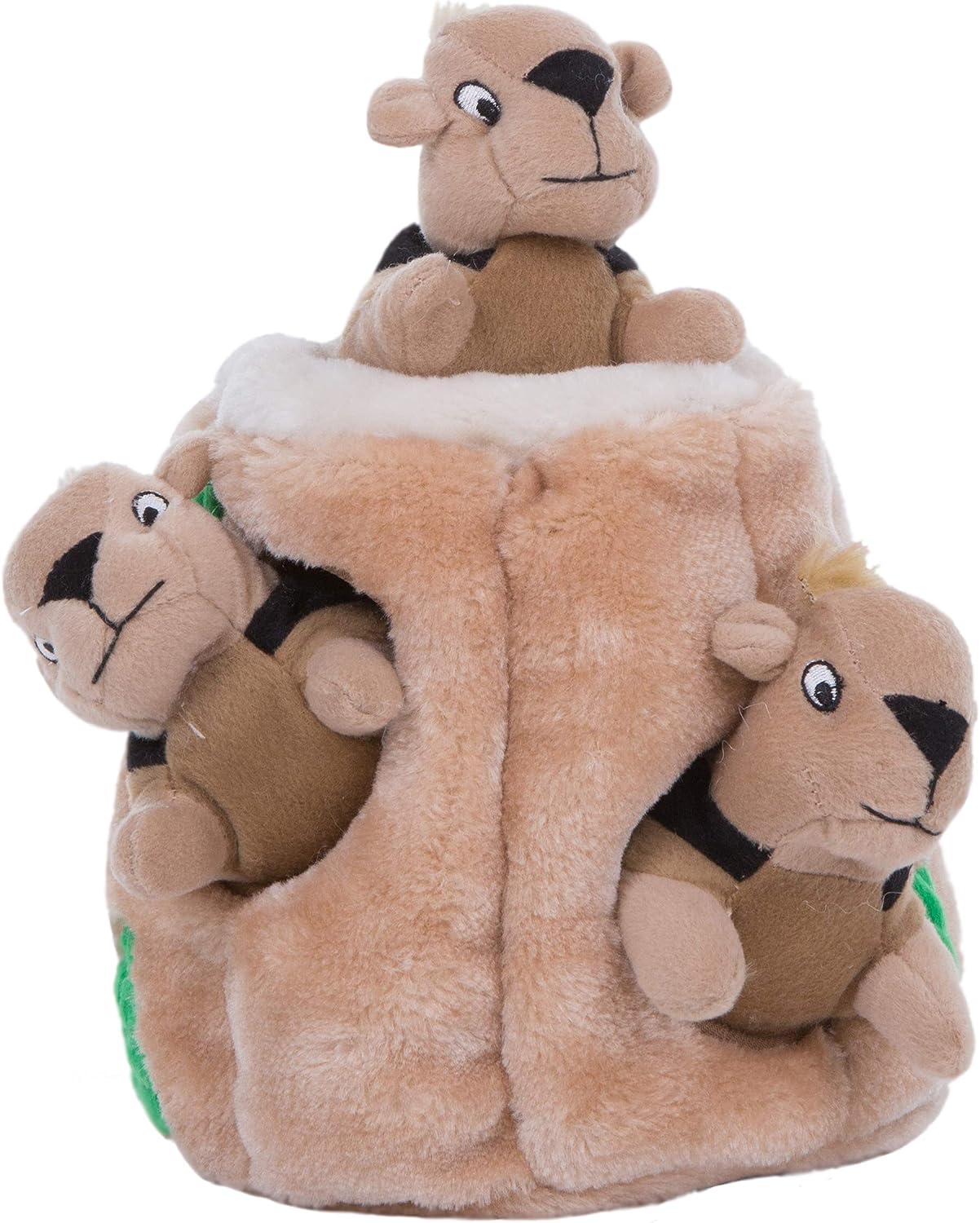 Hide A Squirrel Plush Dog Toy Puzzle