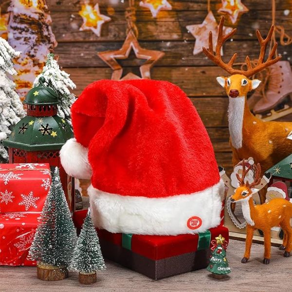 Tanzender Weihnachtsmann Elektrischer Hut