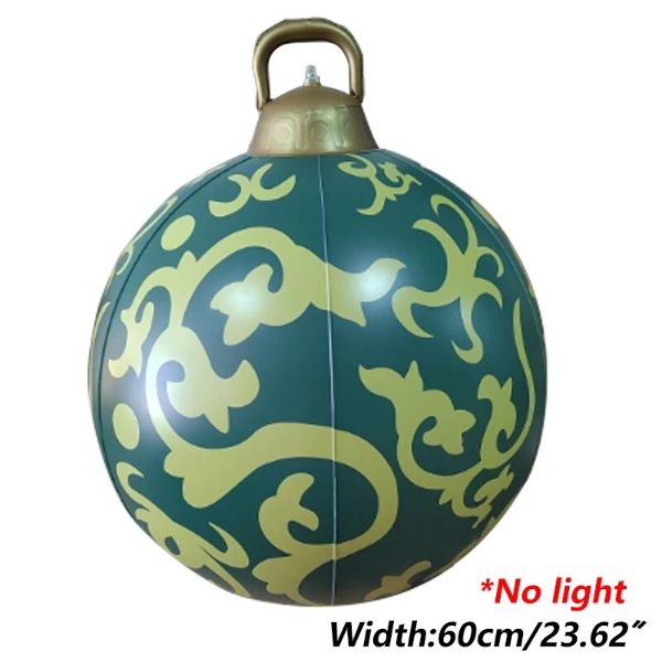 Christmas Giant Inflatable Ball Decoration (24 Inch)