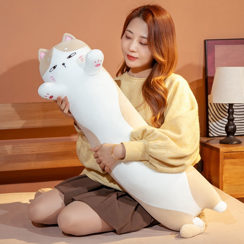 Long Cat Squishmallow Pillow