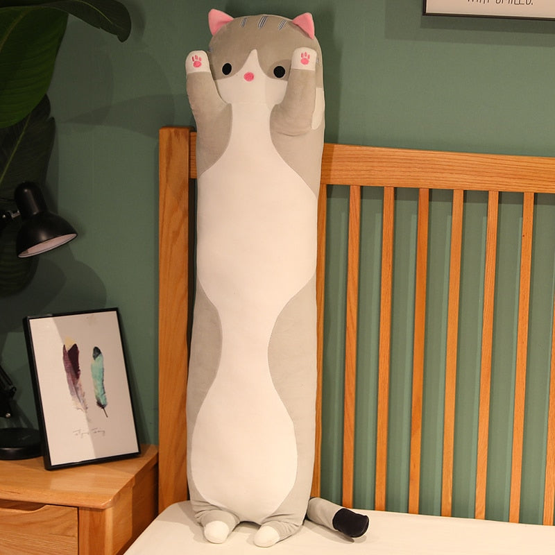 Long Cat Squishmallow Pillow