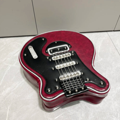 Guitar Shaped Crossbody Purse Bag