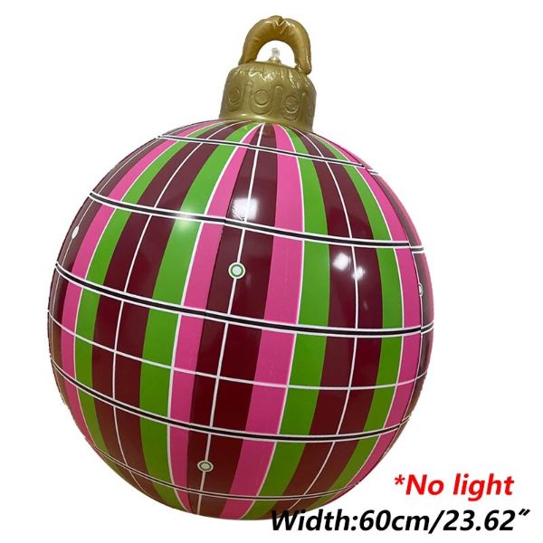 Christmas Giant Inflatable Ball Decoration (24 Inch)