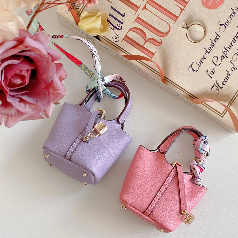 Mini Designer Inspired Handbag Key Charm