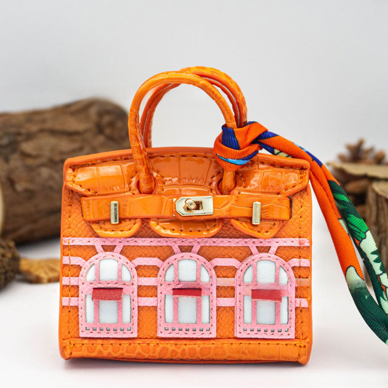Mini Designer Inspired Handbag Key Charm