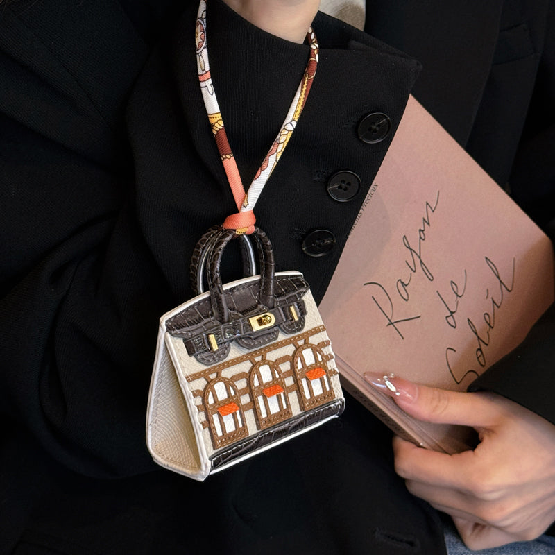 Mini Designer Inspired Handbag Key Charm
