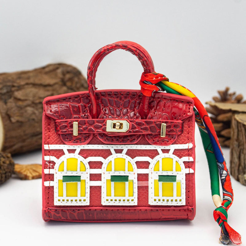 Mini Designer Inspired Handbag Key Charm