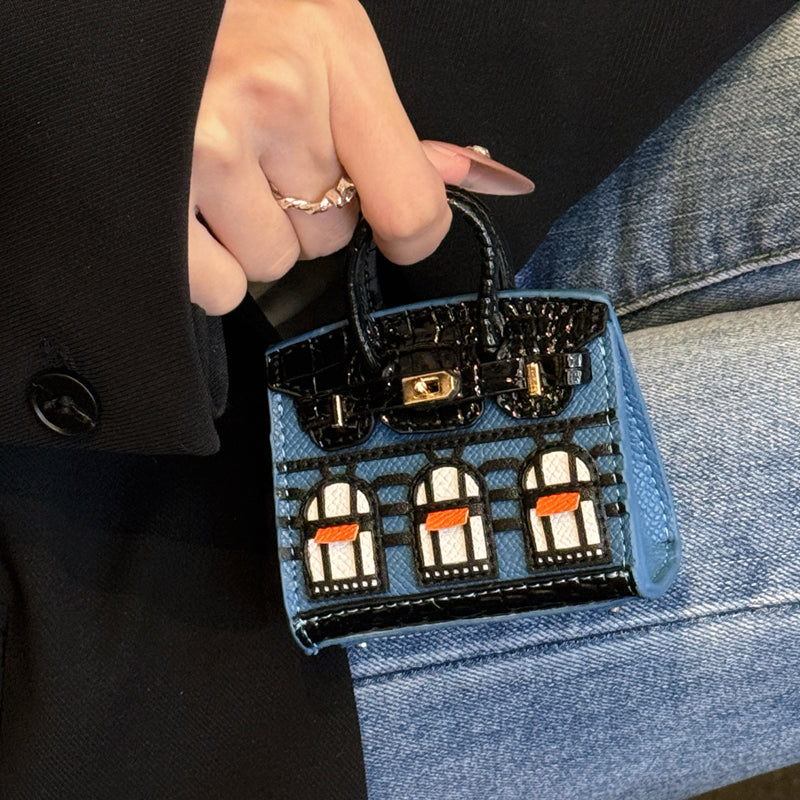 Mini Designer Inspired Handbag Key Charm