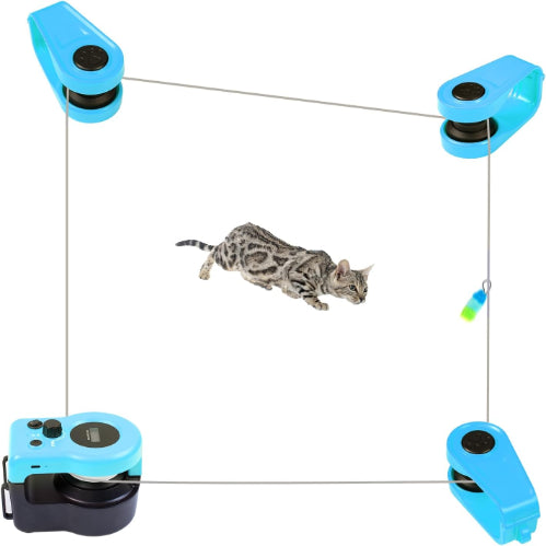 Swift Whisker: Automatisches Katzenköder-Jagdspielzeug