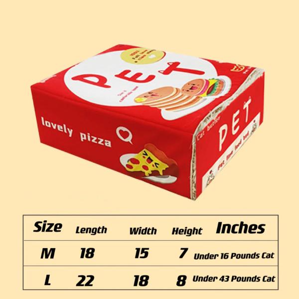 Snack Box Cat Bed