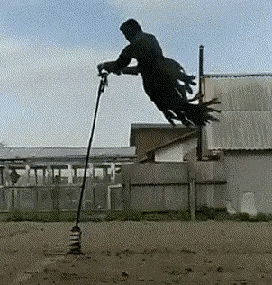Mr Bone's Scream Scarecrow