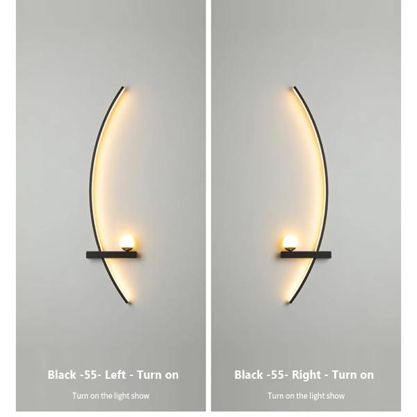 Modern LED Minimalist Bedside Arc Lamp